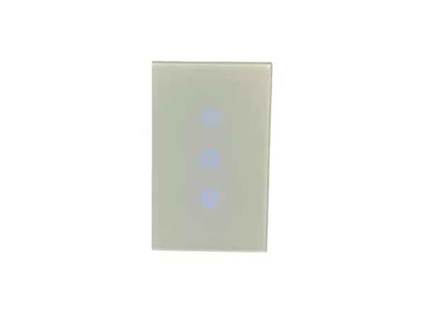 Touch Pro Smart Switch 3-Gang White panel